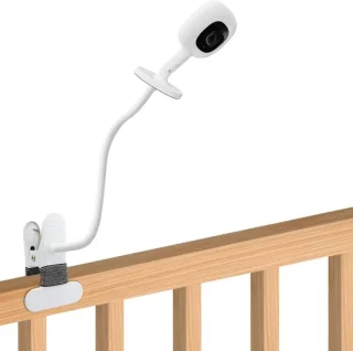 Babyfoonhouder camera standaard 10 cm wit