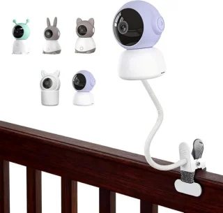 Babyfoonhouder camera standaard zwart