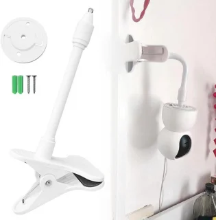 Babyfoonhouder Camerastandaard 25 cm Wit