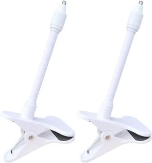 Babyfoonhouder - Camerastandaard, set van 2, zwart