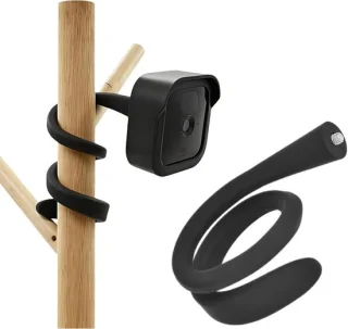Babyfoonhouder flexibel 42 cm zwart