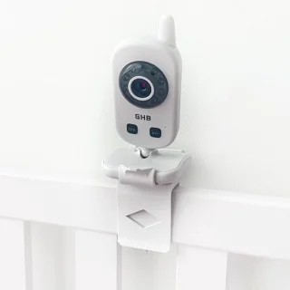 Babyfoonhouder - Flexibele arm - Wit