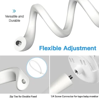 Babyfoonhouder - Flexibele standaard voor videobabyfoon