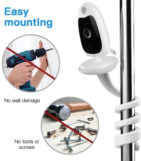 Babyfoonhouder - Flexibele standaard voor videobabyfoon