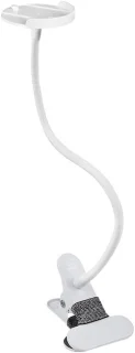 Babyfoonhouder klemarm 15 inch wit