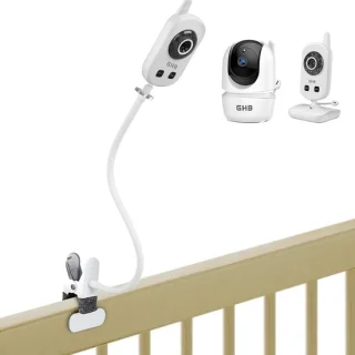 Babyfoonhouder met camerahouder