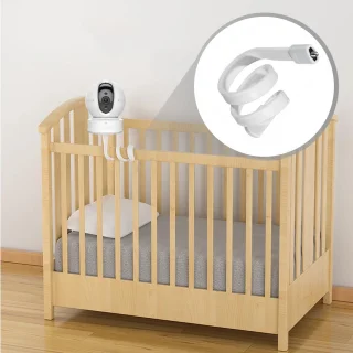 Babyfoonhouder met klem