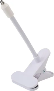 Babyfoonhouder met metalen camera-arm - 20 cm - wit