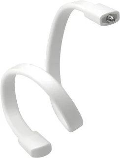 Babyfoonhouder paalmontage 52 cm wit