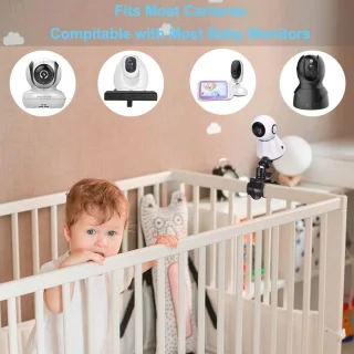 Babyfoonhouder voor wieg