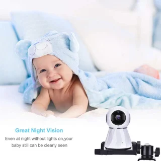 Babyfoonhouder voor wieg