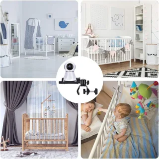 Babyfoonhouder voor wieg