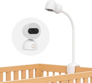 Babyfoonhouder wit