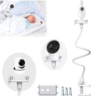 Babyfoonhouder wit