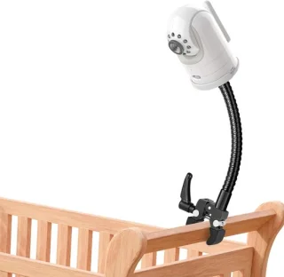 Babyfoonhouder zwart