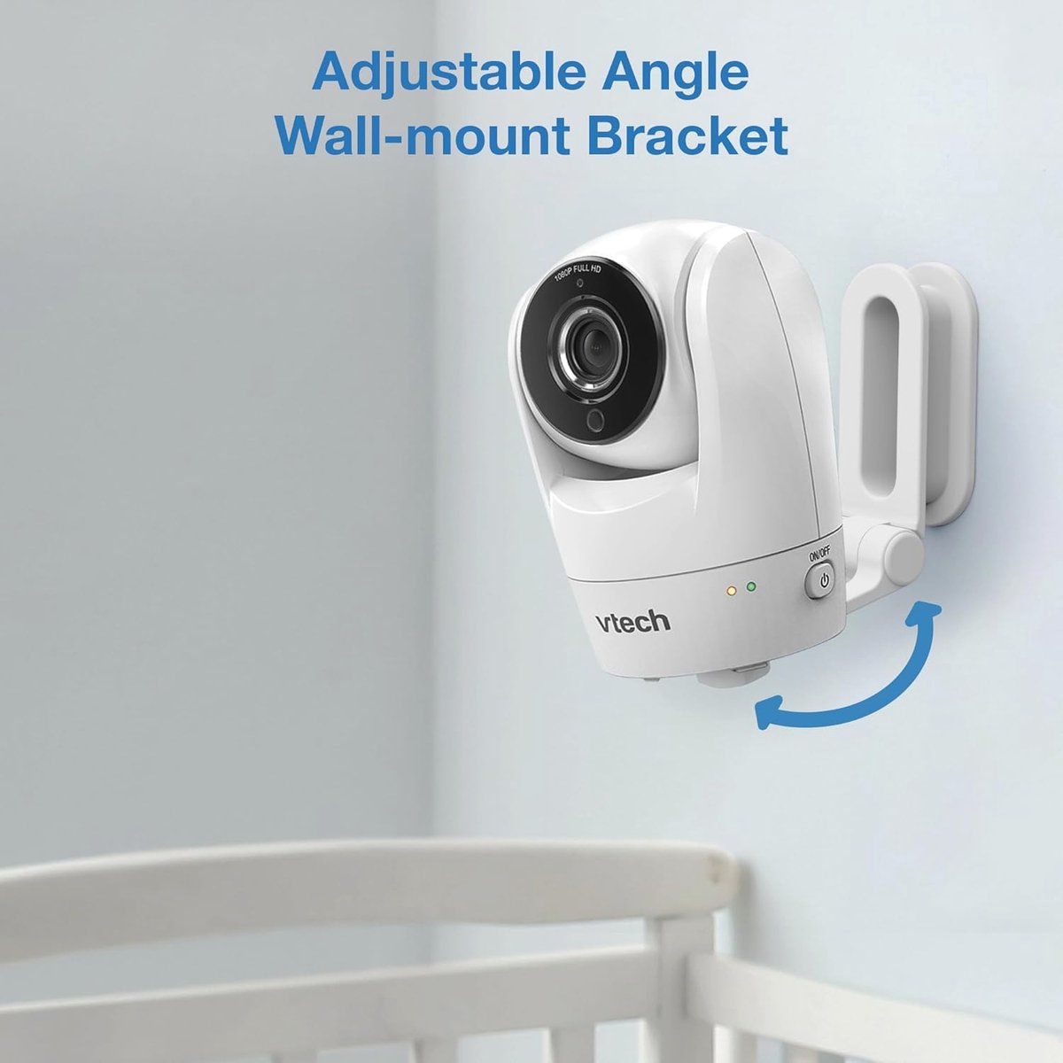 Babymonitor 1080p met Nachtzicht en Tweerichtingscommunicatie