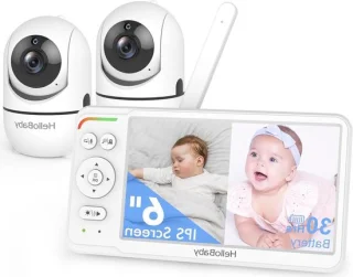 Babymonitor met 2 camera's - video babyfoon