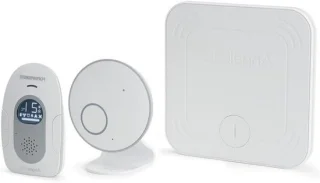 Babymonitor met sensor - wit