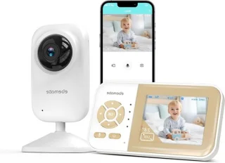 Babymonitor wit