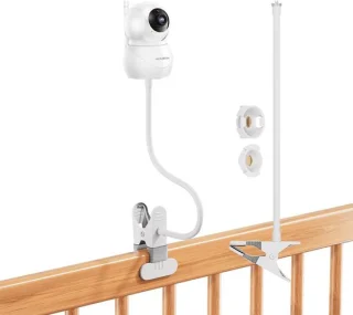 Babymonitor Zwanenhals Cliphouder 1/4" Schroefdraad