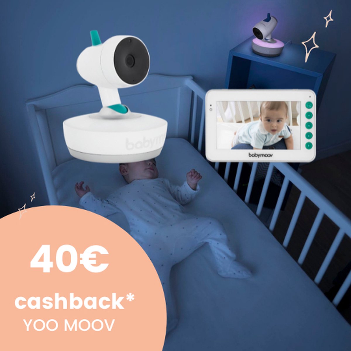 Babymoov Yoo-Moov Babyfoon