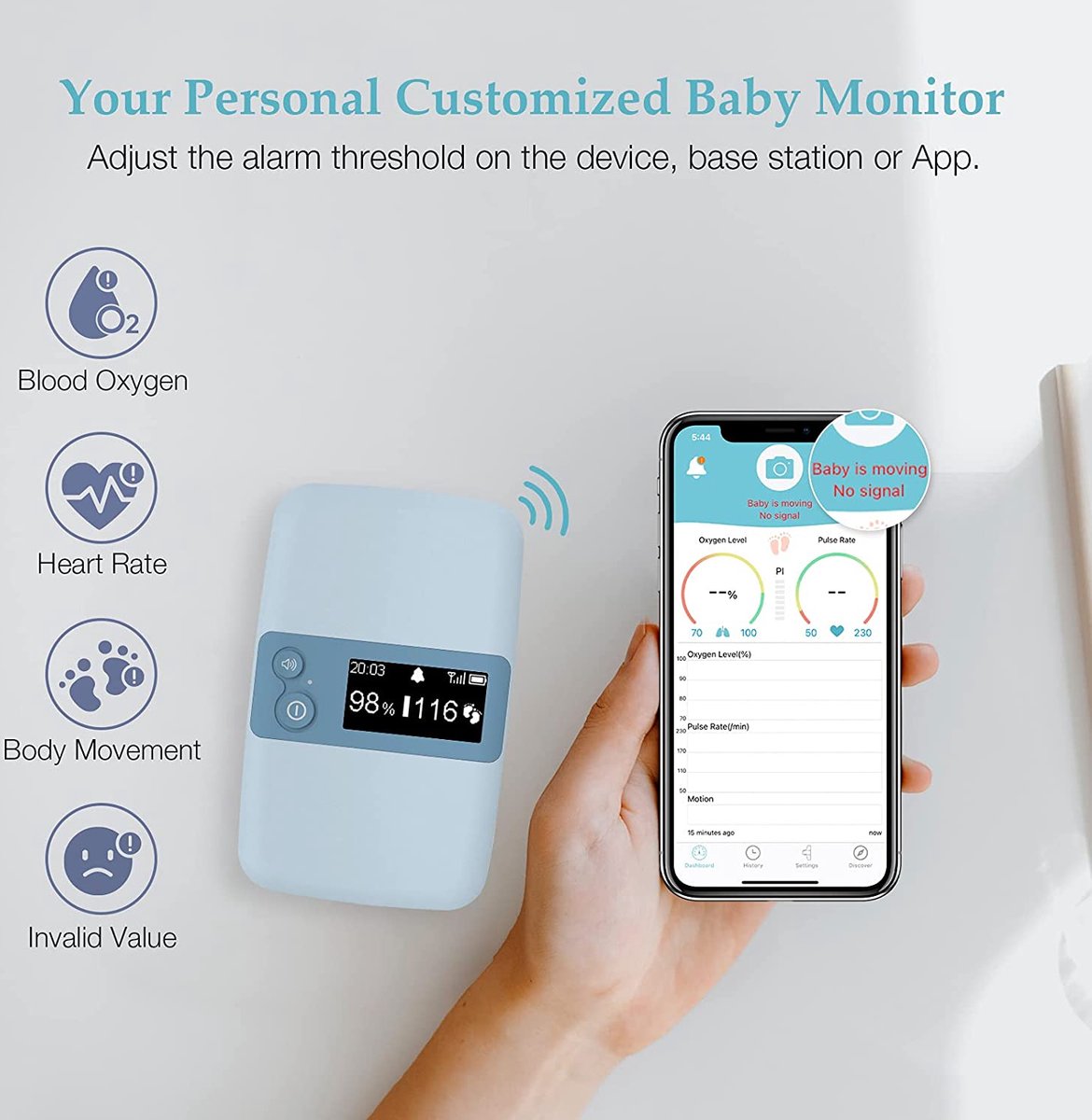 BabyO2 S2 Babymonitor