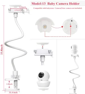 BabySafe Flexibele Babyfoonhouder
