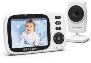 Babystar draadloze video babyfoon 3,2 inch met camera