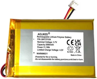 Batterij vervanging babyfoon 3000mAh - 3.7v oplaadbaar - geschikt voor iFamily SM650/SM651 - ShopVlot