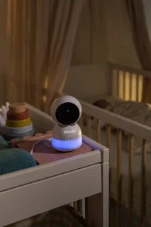 Béaba Zen Babyfoon met Camera en Nachtlampje Wit