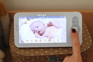 Béaba Zen Babyfoon met Camera en Nachtlampje Wit