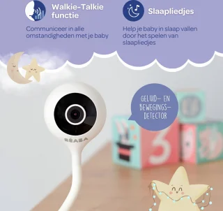 Béaba Zen Connect Babyfoon Full HD Wifi Wit