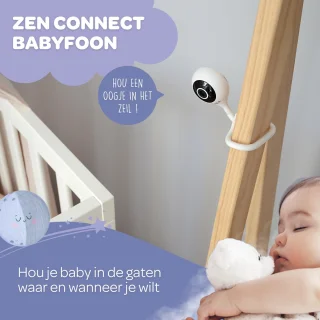 Béaba Zen Connect Babyfoon Full HD Wifi Wit