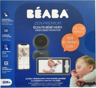 Béaba Zen Premium Babyfoon met Camera Night Blue