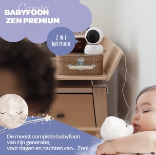 Béaba Zen Premium Babyfoon Video Full HD Wit