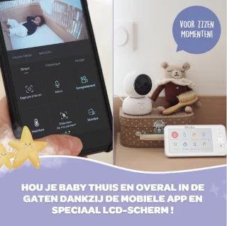Béaba Zen Premium Babyfoon Video Full HD Wit