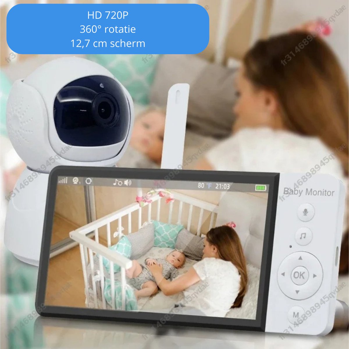 BellissiBo® Babymonitor Babyfoon