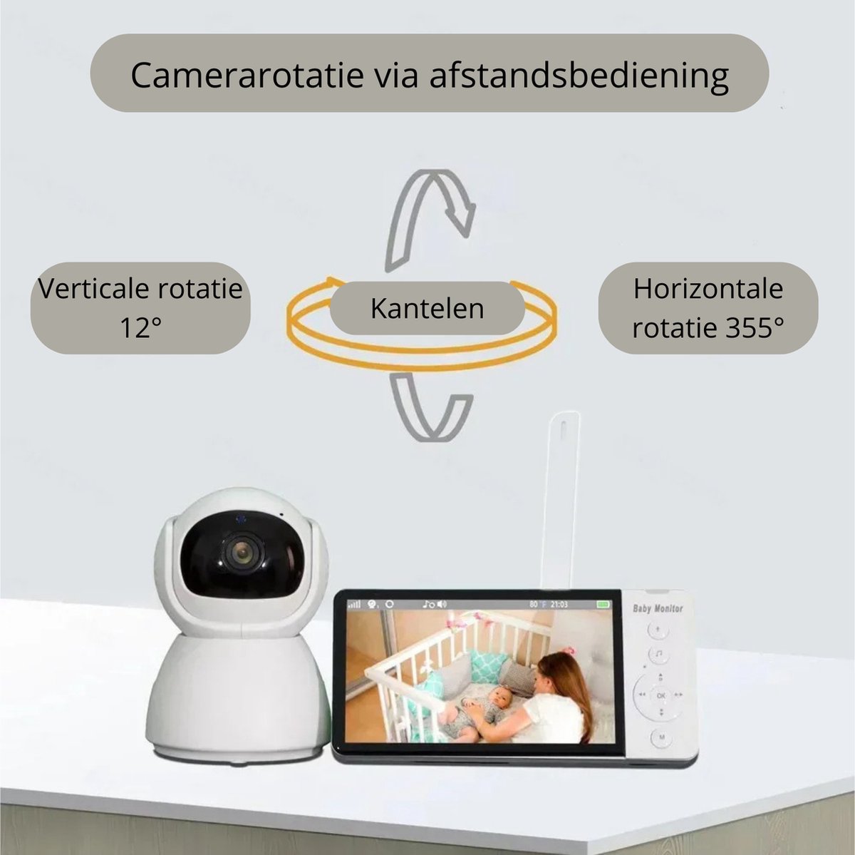 BellissiBo® Babymonitor Babyfoon
