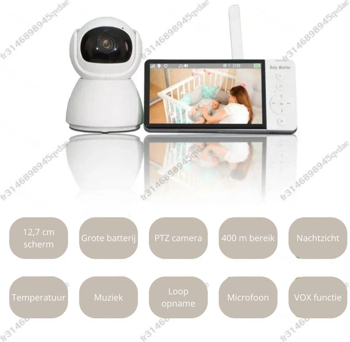BellissiBo® Babymonitor Babyfoon