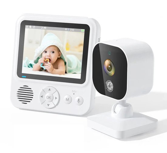 Betaalbare Goederen babyfoon met camera en houder