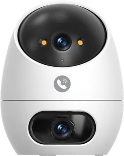 Beveiligingscamera met dubbele lens 3K+3K (5 MP + 5 MP)