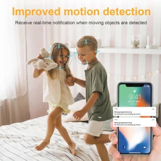 Bewakingscamera 1080p FHD - Compatibel met Alexa en Google Home