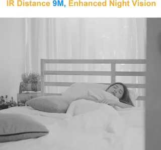 Bewakingscamera 1080p FHD - Compatibel met Alexa en Google Home
