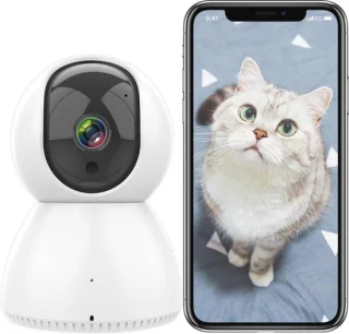 Bewakingscamera 1080p FHD - Compatibel met Alexa en Google Home
