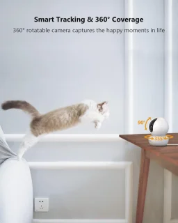 Bewakingscamera 360° Binnen 1080P AI Alexa