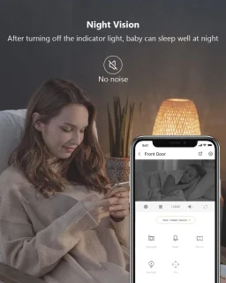 Bewakingscamera 360° Binnen 1080P AI Alexa