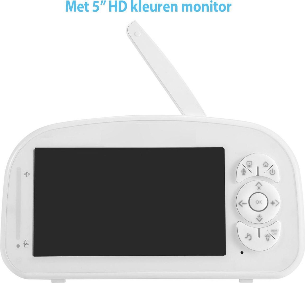 Blossombel Baby Monitor Pro - Babyfoon met Camera Wit
