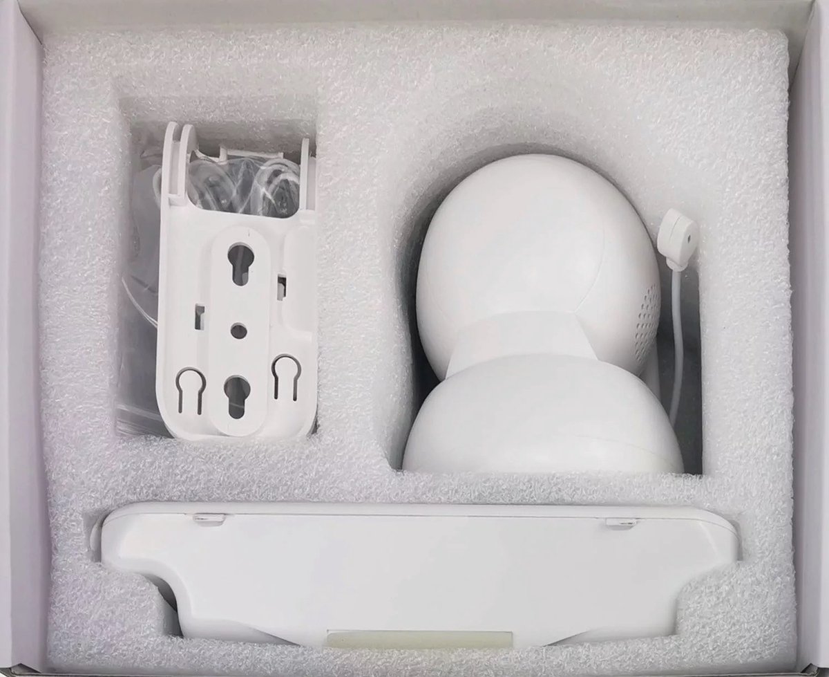 Blossombel Baby Monitor Pro - Babyfoon met Camera Wit