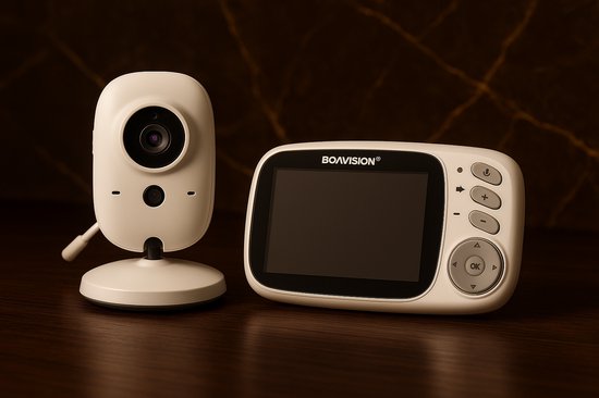 Boavision Babyfoon met Camera 3.2" LCD Wit
