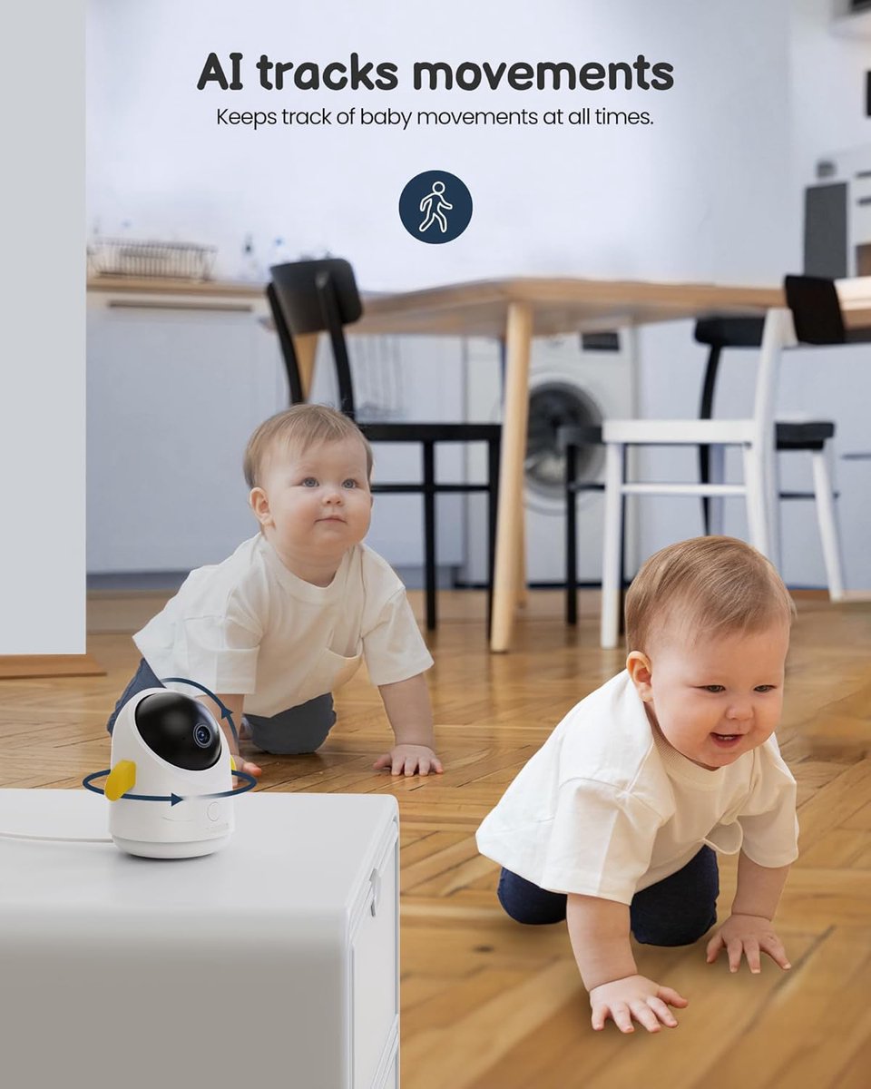 Boifun Baby 1SM WiFi Video Babyfoon met Camera